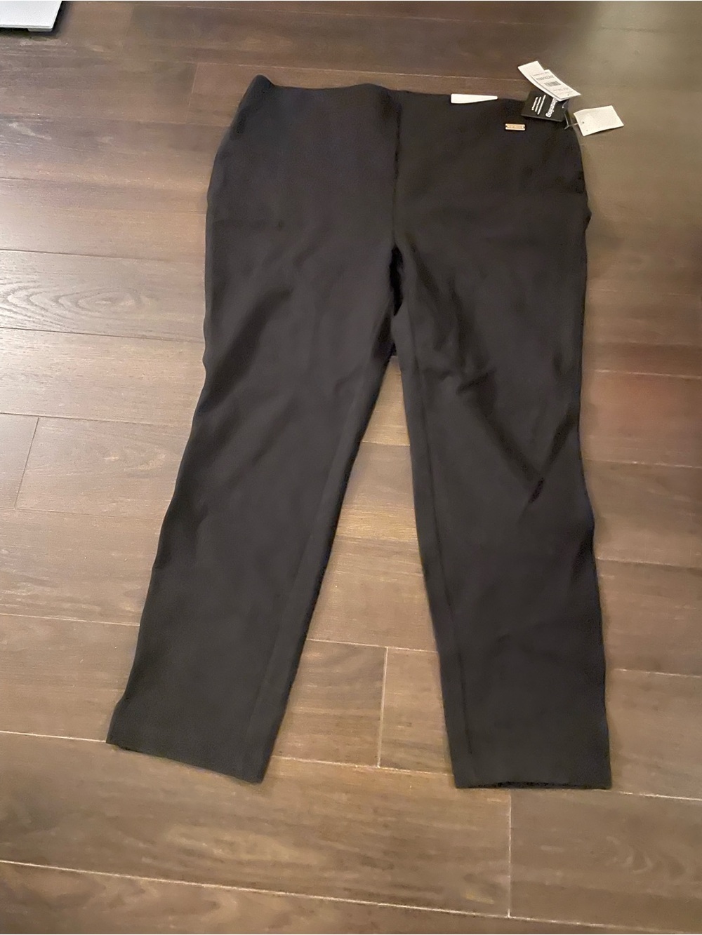 Black Women’s Stretch Dress Pants 2X Slimming